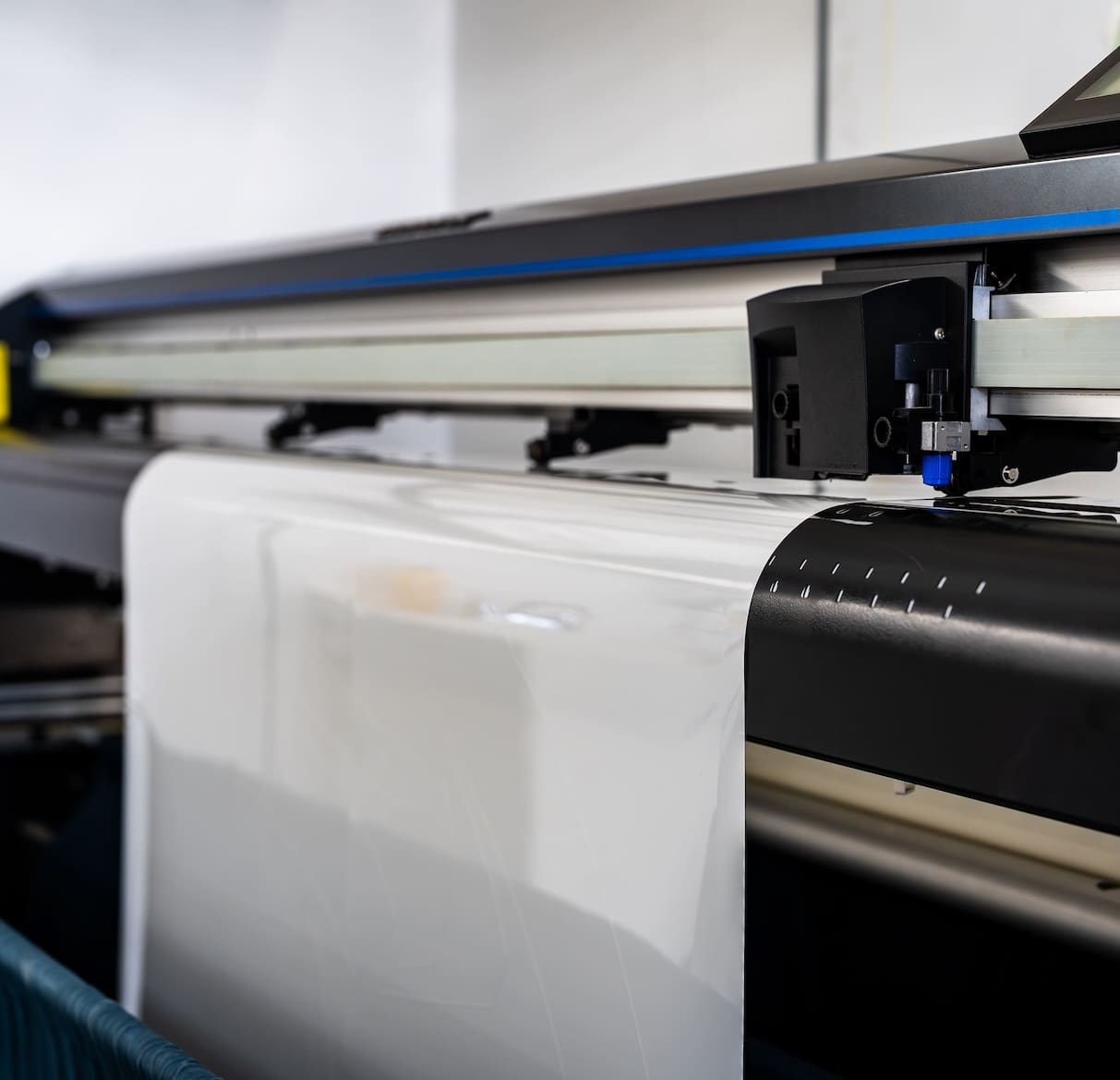 Machine printing and cutting PPF template