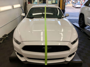 prep for mustang custom vinyl graphics