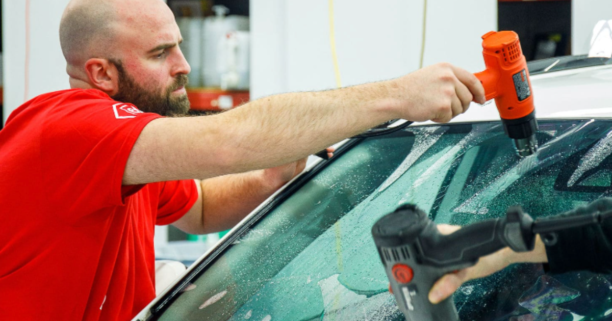 ExoShield windshield application
